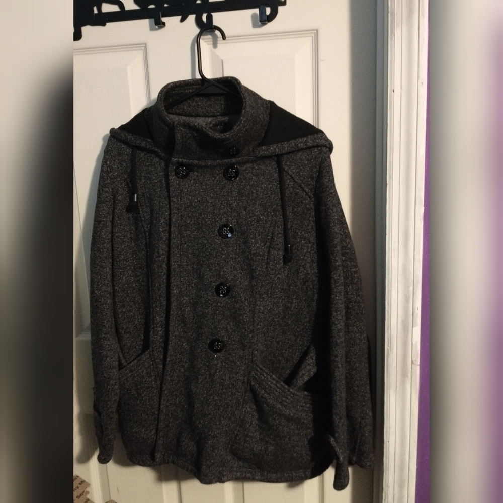 Sebby Buttoned Coat - Picture 2 of 2